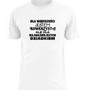 Koszulka z nadrukiem dla dziadka, prezent najlepszy dziadek, urodziny, święta