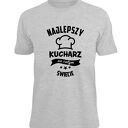 Koszulka z nadrukiem dla kucharza, prezent najlepszy kucharz, gotowanie, urodziny