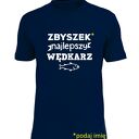 z nadrukiem dla wędkarza, prezent najlepszy wędkarz, wędkarstwo, koszulki, urodziny