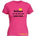Koszulka z nadrukiem, najlepsza MAMA, prezent dzień matki, urodziny, święta