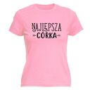 Koszulka z nadrukiem dla córki, najlepsza córcia, prezent córeczki na urodziny