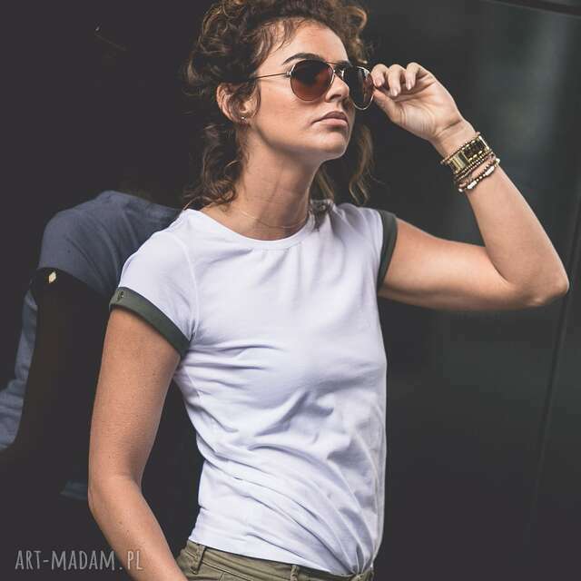 T-shirt - Koszulka Khaki Sleeves, ROZMIAR M