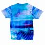 t-shirt męski artistic blue wysoka jakość rozm s/m/l/xl koszulka nadruk