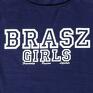 Brasz sport koszulki girls - tank top navy blue girl