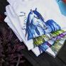 Azul Horse trendy z dostępne rozmiary i kolory: zielona - L - niebieska - > S, L bluzka z koniem koszulki dla koniary
