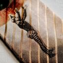 Jedwabny krawat OKO dla niej i dla niego (100% pure silk)