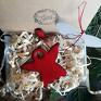 GAIA ceramika pomysł na prezent świąteczny ceramiczny na choinkę zawieszki aniołek minimalistyczny