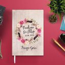 Romantyczna księga gości A4 - książka pamiątkowa - 50 stron papier
