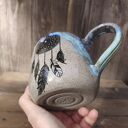 Kubek ceramiczny łapacz snów (c909) - ręcznie toczona kamionka