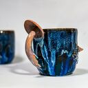 Handmade Kubek z grzybkami | Psychodelki Kasjopea | 400ml (III) ns