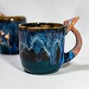 Handmade Kubek z grzybkami | Psychodelki Kasjopea | 400ml (III) ns