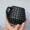 Kubek Ceramiczny Bąbelki Czarny Mat 350ml