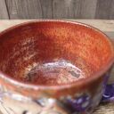 Kubek ceramiczny - miedziana ćma ( c916)