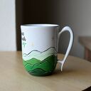 Kubek ceramiczny ręcznie malowany Góry