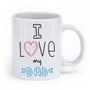 Kubek na prezent I LOVE my DAD 0303