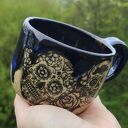 Kubek ceramiczny - meksykańskie czaszki (c653)