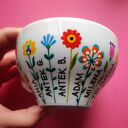 ręcznie malowana filiżanka dla nauczyciela