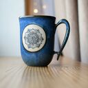 Kubek Ceramiczny Mandala 325ml Morski