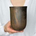 Duży Kubek Ceramiczny 550ml Złoto & Srebro