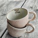 Kubek ceramiczny handmade „Serce zna drogę” 260 ml