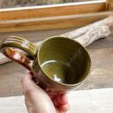 Kubek ceramiczny ćma ( c923)