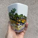 Porcelanowy kubek ręcznie malowany - Nad Bałtykiem (350 ml)