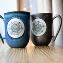 Kubek Ceramiczny Mandala 325ml Morski