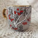 Ręcznie malowany kubek JARZĘBINA