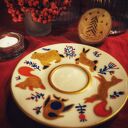 zimowa filiżanka ze spodkiem SCANDI