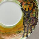 Porcelanowa filiżanka ze spodkiem - Jesień w lesie (250 ml)