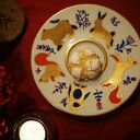 zimowa filiżanka ze spodkiem SCANDI