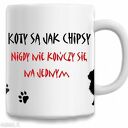 Kubek - koty są jak chipsy