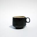 Filiżanka do espresso czarno-beżowa 100 ml