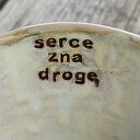 Kubek ceramiczny handmade „Serce zna drogę” 260 ml