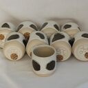 Czarka ceramiczna "Łaciata" 180-200 ml