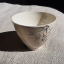Czarka Młody Bambus - porcelanowa do herbaty lub sake, 150 ml