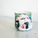 Duży kubek ceramiczny z koniem - turkus Indian Summer (ok. 400 ml)