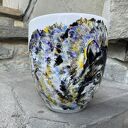 Porcelanowy kubek ręcznie malowany Zimowy Wilk 300 ml