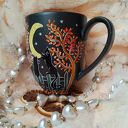 Księżycowe koty ręcznie malowany kubek 300 ml