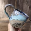 Kubek ceramiczny łapacz snów (c909) - ręcznie toczona kamionka