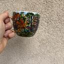 Porcelanowa filiżanka ze spodkiem - Jesień w lesie (250 ml)