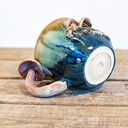 Handmade kubek z grzybkami Psychodelki Nocna Aurora - 480 ml