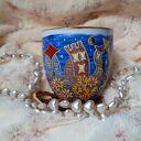 Ręcznie malowane kocie sny kubek 480 ml