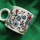 Personalizowany ręcznie malowany kubek dla Mamy - MAMA i imiona dzieci