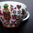 świąteczna filiżanka ze spodkiem DZIADEK DO ORZECHÓW