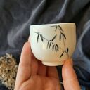 porcelanowa czarka - bambusy 85 ml