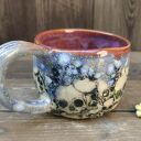 Kubek ceramiczny czaszki ( c847)