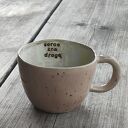 Kubek ceramiczny handmade "serce zna drogę" 260ml