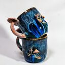 Handmade Kubek z grzybkami | Psychodelki Kasjopea | 400ml (III) ns