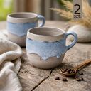 Kubki betonki Mroźny świt 2 szt | ok 520 ml